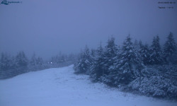 Lysá hora, pohled na západ