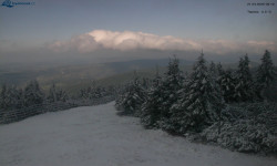 Lysá hora, pohled na západ