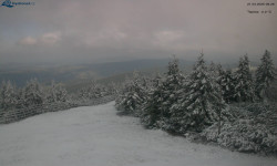 Lysá hora, pohled na západ