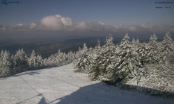 Lysá hora, pohled na západ