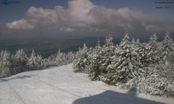 Lysá hora, pohled na západ