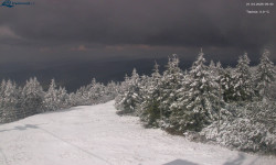 Lysá hora, pohled na západ