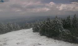 Lysá hora, pohled na západ