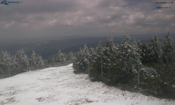 Lysá hora, pohled na západ