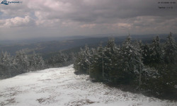 Lysá hora, pohled na západ