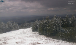 Lysá hora, pohled na západ