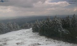 Lysá hora, pohled na západ