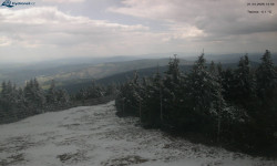 Lysá hora, pohled na západ