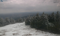 Lysá hora, pohled na západ