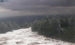 Lysá hora, pohled na západ