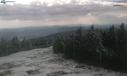 Lysá hora, pohled na západ