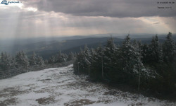Lysá hora, pohled na západ