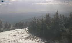 Lysá hora, pohled na západ