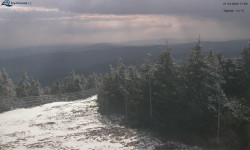 Lysá hora, pohled na západ