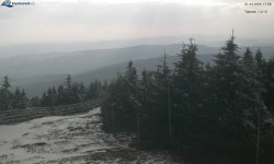 Lysá hora, pohled na západ