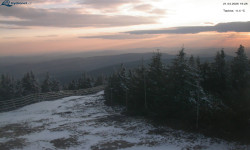 Lysá hora, pohled na západ