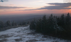 Lysá hora, pohled na západ