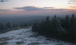 Lysá hora, pohled na západ