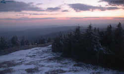 Lysá hora, pohled na západ