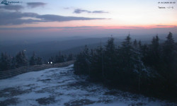 Lysá hora, pohled na západ