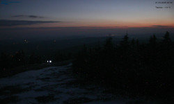 Lysá hora, pohled na západ