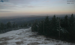 Lysá hora, pohled na západ