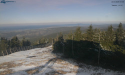 Lysá hora, pohled na západ
