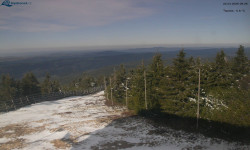 Lysá hora, pohled na západ