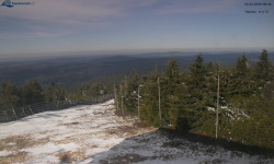 Lysá hora, pohled na západ