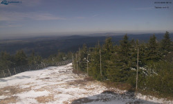 Lysá hora, pohled na západ