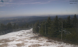 Lysá hora, pohled na západ