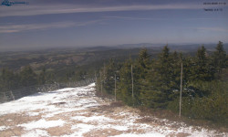 Lysá hora, pohled na západ