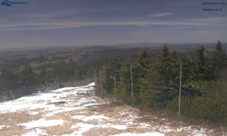 Lysá hora, pohled na západ