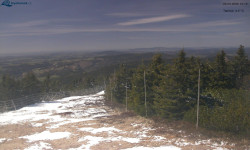 Lysá hora, pohled na západ