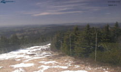 Lysá hora, pohled na západ