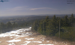 Lysá hora, pohled na západ