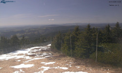 Lysá hora, pohled na západ