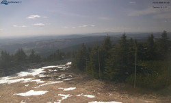 Lysá hora, pohled na západ