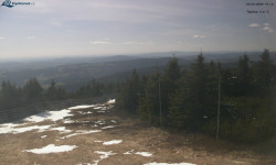 Lysá hora, pohled na západ