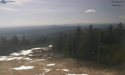 Lysá hora, pohled na západ