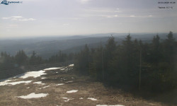 Lysá hora, pohled na západ