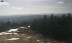 Lysá hora, pohled na západ