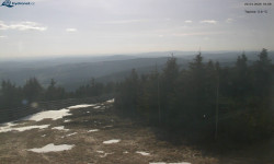 Lysá hora, pohled na západ