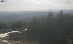 Lysá hora, pohled na západ