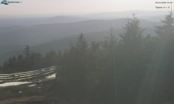 Lysá hora, pohled na západ