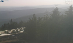 Lysá hora, pohled na západ