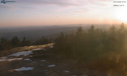 Lysá hora, pohled na západ