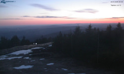 Lysá hora, pohled na západ