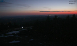 Lysá hora, pohled na západ