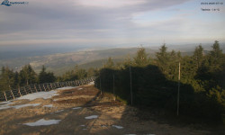 Lysá hora, pohled na západ